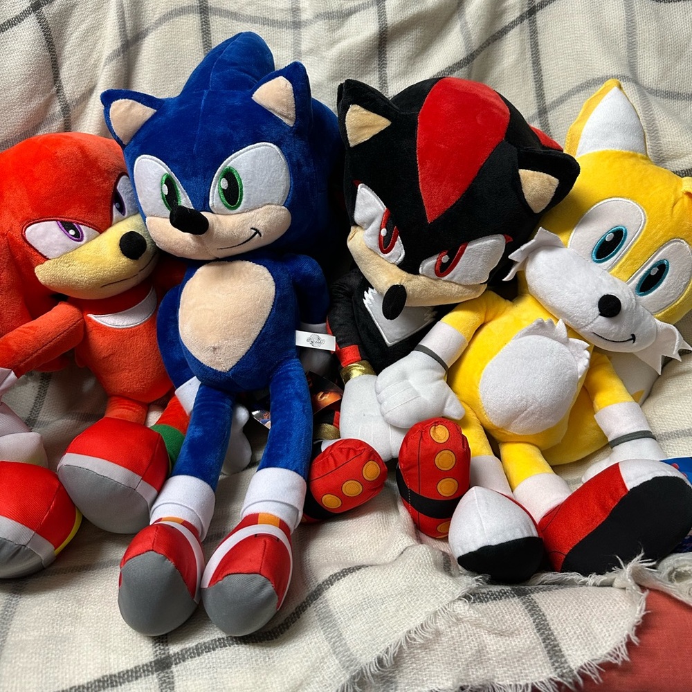 NWT Sonic the Hedgehog Movie 3 Characters